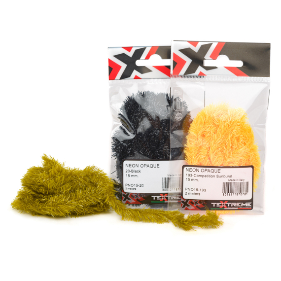 Textreme Neon Opaque 15mm in the group Hooks & Terminal Tackle / Fly Tying / Fly Tying Material / Yarn & Chenille at Sportfiskeprylar.se (TE-NO15-120r)
