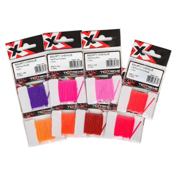 Textreme Squirty Chenille 1mm in the group Hooks & Terminal Tackle / Fly Tying / Fly Tying Material / Yarn & Chenille at Sportfiskeprylar.se (TE-SC1-107r)
