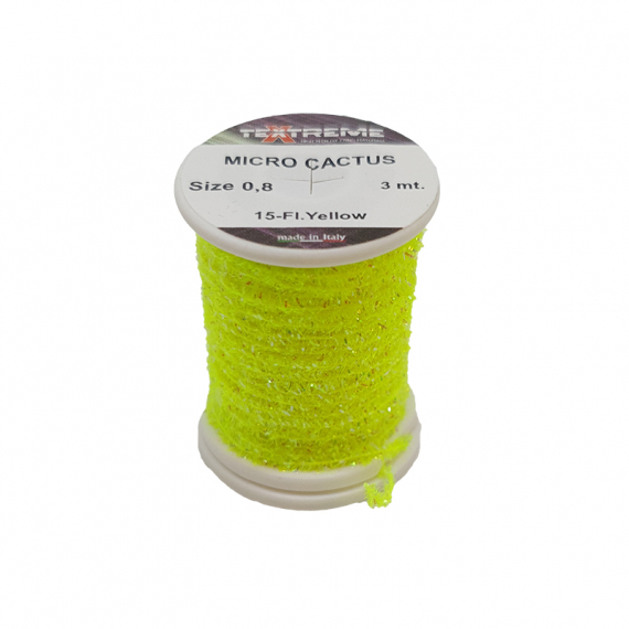 Micro Cactus Chenille 0,8mm - Fluo Yellow