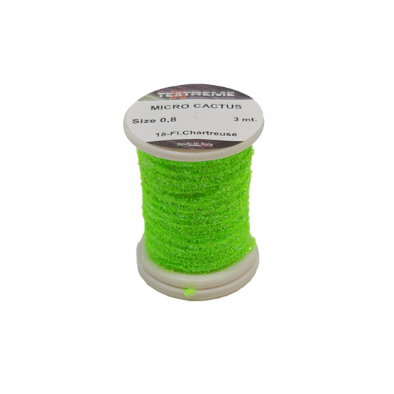 Micro Cactus Chenille 0,8mm - Fluo Chartreuse