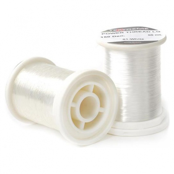 Textreme Power Thread Medium 100 Den. - White (100meter) in the group Hooks & Terminal Tackle / Fly Tying / Fly Tying Material / Tying Thread at Sportfiskeprylar.se (TE-SPTME-01)