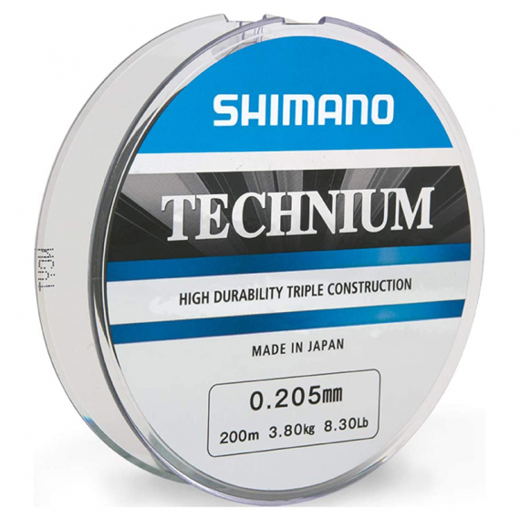 Shimano Technium 200m Grey in the group Lines / Monofilament Lines at Sportfiskeprylar.se (TEC20018r)