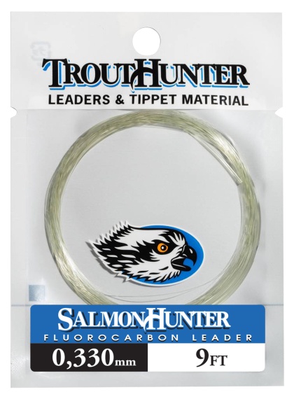 Trout Hunter SalmonHunter Fluorocarbon Tapered Leader 9ft in the group Hooks & Terminal Tackle / Leaders & Leader Materials / Leader Materials / Leader Material Fly fishing at Sportfiskeprylar.se (TH50140r)