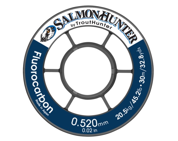 Trout Hunter SalmonHunter Fluorocarbon Tippet Material in the group Hooks & Terminal Tackle / Leaders & Leader Materials / Ready Made Leaders / Tapered Leaders at Sportfiskeprylar.se (TH50171r)
