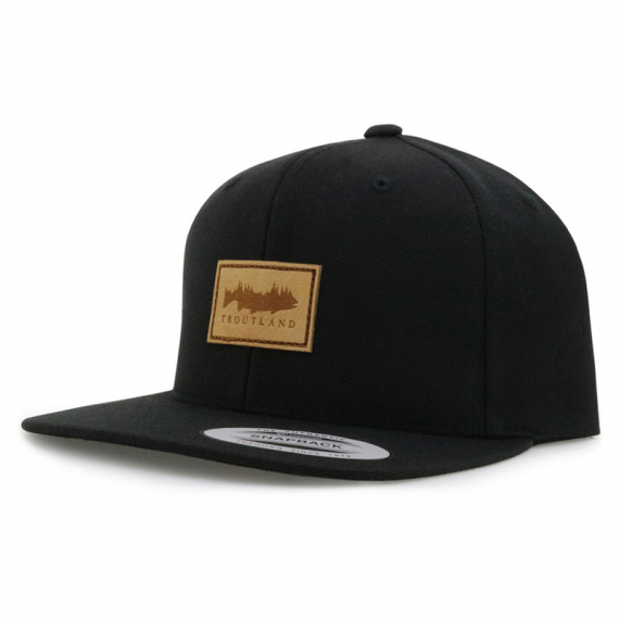 Troutland Trucker Snapback Patch Black in the group Clothes & Shoes / Caps & Headwear / Caps / Snapback Caps at Sportfiskeprylar.se (TL103545674878)