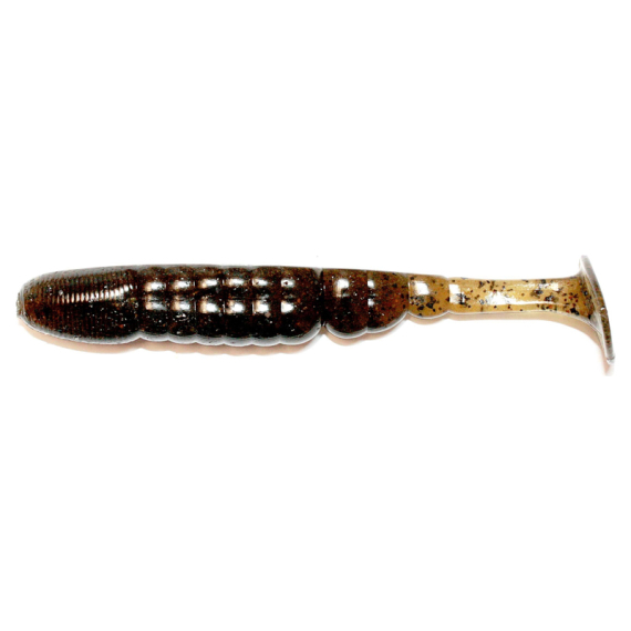 Baitbreath BYS T.T Shad 8cm - Green Pumpkin/Seed in the group Lures / Softbaits / Perch Softbaits & Zander Softbaits at Sportfiskeprylar.se (TRA-BB127)