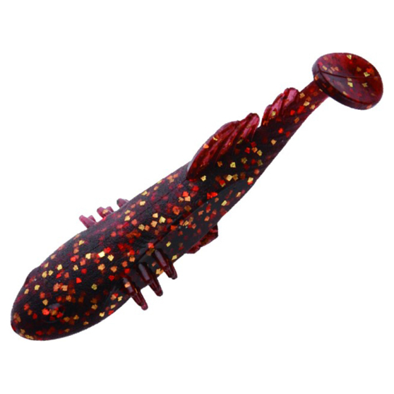Baitbreath BeTanCo 7,6cm - Cola Blue Pearl/Gold Apricot in the group Lures / Softbaits / Perch Softbaits & Zander Softbaits at Sportfiskeprylar.se (TRA-BB218)