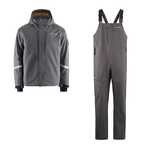 Grundéns Transmit X Insulated Jacket & Bib Combo Anchor in the group Clothes & Shoes / Clothing / Fishing Suits at Sportfiskeprylar.se (TRANSMITXSET)