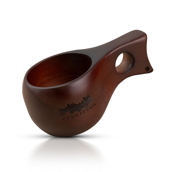 Troutland Wooden Cup 150ml in the group Outlet at Sportfiskeprylar.se (TRCUP)