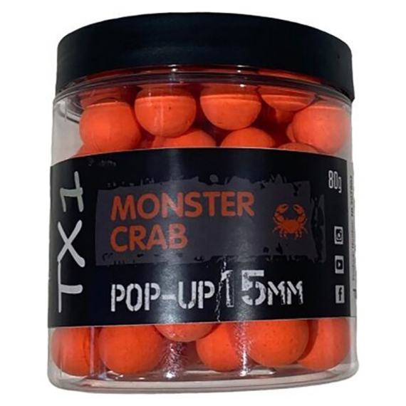 Shimano TX1 Monster Crab Pop-up in the group Lures / Boilies, Hook Baits & Groundbait / Popups at Sportfiskeprylar.se (TX1MCPU1250r)