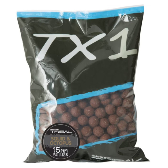 Shimano TX1 Squid & Octopus Boilies 5kg in the group Lures / Boilies, Hook Baits & Groundbait / Boilies at Sportfiskeprylar.se (TX1SOB155000r)