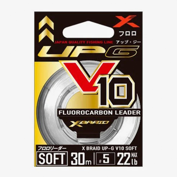 YGK Up-G Leader V10 Soft Flourocarbon Leader in the group Hooks & Terminal Tackle / Leaders & Leader Materials / Leader Materials / Leader Material Fluorocarbon at Sportfiskeprylar.se (UPGLEADERV10SOFT30M-7.0r)