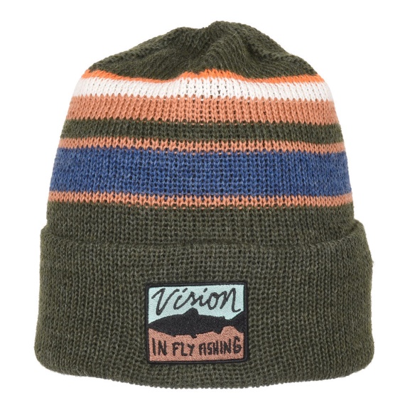 Vision Merino Beanie Stripe in the group Clothes & Shoes / Caps & Headwear / Beanies & Hats at Sportfiskeprylar.se (V2954)