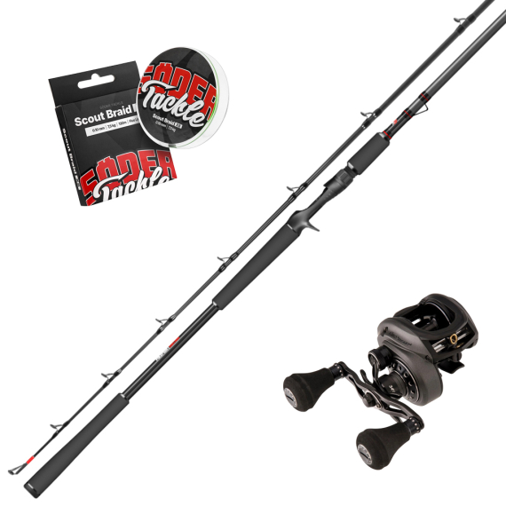 PikeFight V2 Casting Combo 9\' 170g in the group Combos / Casting Combos / Baitcaster Combo Pike at Sportfiskeprylar.se (V2_PIKEFIGHTCOMBO)