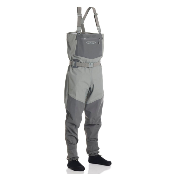 Vision Koski Grey Stockingfoot in the group Clothes & Shoes / Waders & Wading Equipment / Waders at Sportfiskeprylar.se (V4710-XSr)