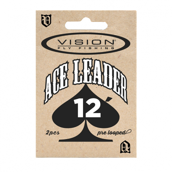 Vision ACE leader 12\' 0,34mm in the group Hooks & Terminal Tackle / Leaders & Leader Materials at Sportfiskeprylar.se (VAL1234)