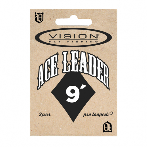 Vision ACE leader 9\' 0,31mm in the group Hooks & Terminal Tackle / Leaders & Leader Materials at Sportfiskeprylar.se (VAL931)