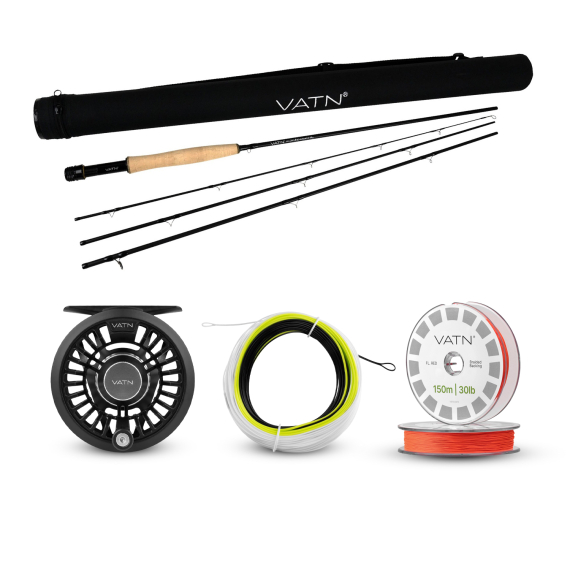 VATN M1 Streamer Flugset - 9\' #6 in the group Combos / Fly Fishing Combos / One-handed fly fishing combos at Sportfiskeprylar.se (VATNST962026STREAMER)