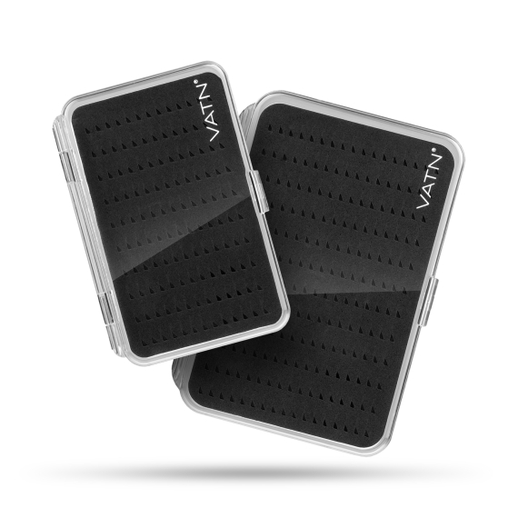VATN Slim Tri Foam Fly Box in the group Storage / Tackle Boxes / Flyboxes at Sportfiskeprylar.se (VATNSTF-Lr)