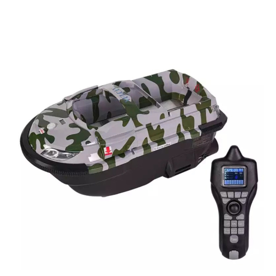 Boatman Vulcan GPS 10aH Camo in the group Fishing methods / Specimen fishing / Bait Boats at Sportfiskeprylar.se (VBB-GPSCamo)