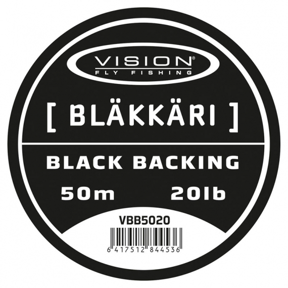 Vision Bläkkäri Black Backing in the group Lines / Fly Lines / Backing at Sportfiskeprylar.se (VBB5020r)