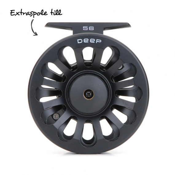 Vision DEEP Black 56 extra spool in the group Reels / Fly Reels & Extra Spools / Extra Spools at Sportfiskeprylar.se (VD56B-001)