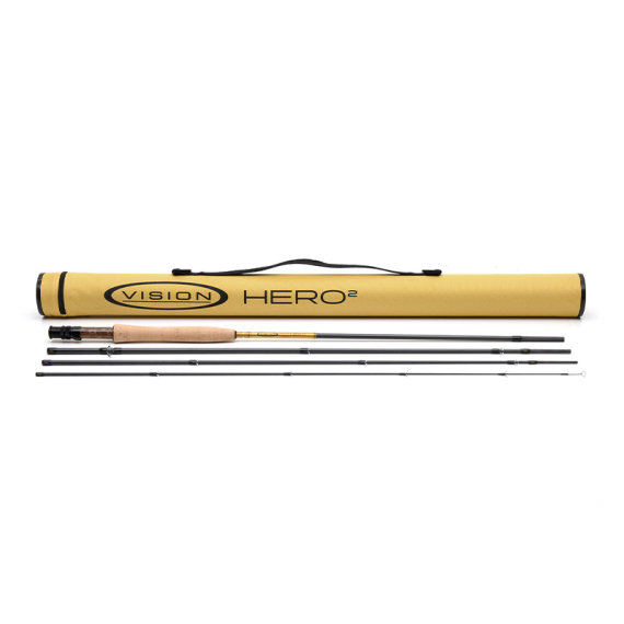 Vision Trout HERO² Single Hand Fly Rod in the group Rods / Flyfishing Rods / Single Handed Fly Rods at Sportfiskeprylar.se (VHII4904r)