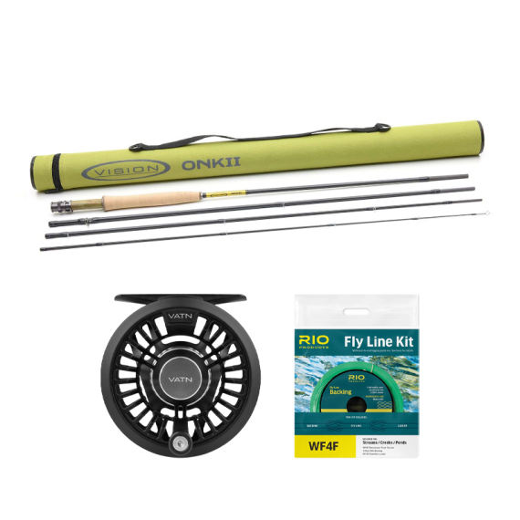 Vision ONKII / Rio Mainstream Flugset - 9\'0\'\' #7 in the group Combos / Fly Fishing Combos / One-handed fly fishing combos at Sportfiskeprylar.se (VOI49072026RIOMAIN)