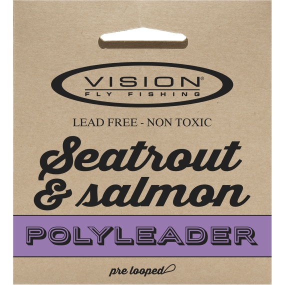 Vision Seatrout & Salmon Polyleader in the group Hooks & Terminal Tackle / Leaders & Leader Materials / Ready Made Leaders / Polyleaders at Sportfiskeprylar.se (VPS0r)