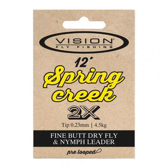 Vision Spring Creek Leader in the group Hooks & Terminal Tackle / Leaders & Leader Materials at Sportfiskeprylar.se (VSC6r)