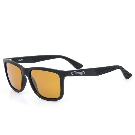 Vision ASLAK sunglasses amber in the group Clothes & Shoes / Eyewear / Polarized Sunglasses at Sportfiskeprylar.se (VWF24)