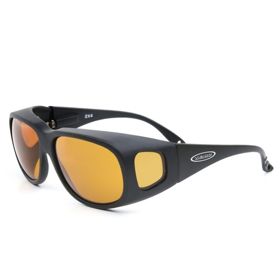 Vision 2X4 sunglasses yellow in the group Clothes & Shoes / Eyewear / Polarized Sunglasses at Sportfiskeprylar.se (VWF46)