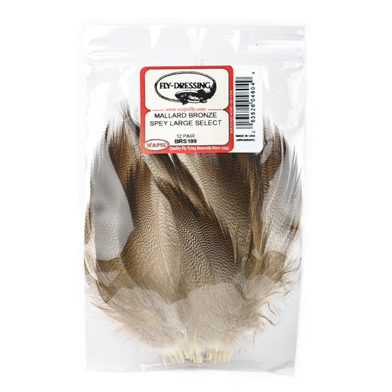 Wapsi Mallar Bronze Spey Large Select in the group Hooks & Terminal Tackle / Fly Tying / Fly Tying Material / Feathers & Capes / Hackle at Sportfiskeprylar.se (W-BRS199)