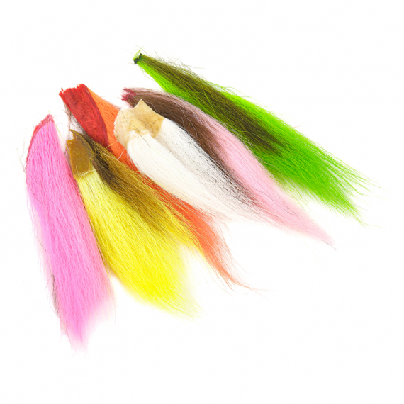 Bucktail Assortment. 6 Flourescent Colors in the group Hooks & Terminal Tackle / Fly Tying / Fly Tying Material / Hair Material / Bucktails at Sportfiskeprylar.se (W-BTA500)