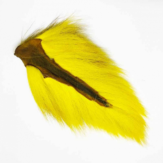 Bucktail - Fluo Gul in the group Hooks & Terminal Tackle / Fly Tying / Fly Tying Material / Hair Material / Bucktails at Sportfiskeprylar.se (W-BTL502)