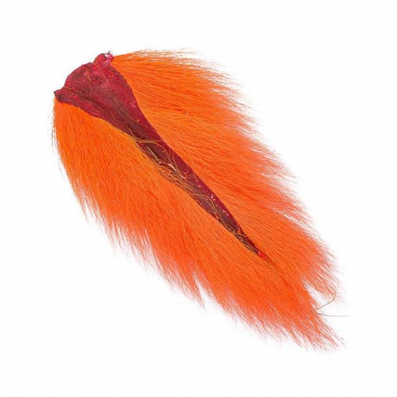Bucktail - Fluo fire orange in the group Hooks & Terminal Tackle / Fly Tying / Fly Tying Material / Hair Material / Bucktails at Sportfiskeprylar.se (W-BTL505)