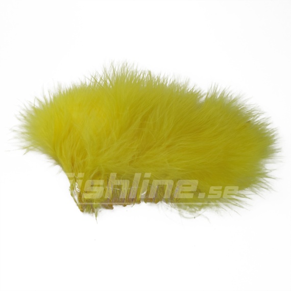 Marabou Strung - Yellow in the group Hooks & Terminal Tackle / Fly Tying / Fly Tying Material / Feathers & Capes / Other Feathers at Sportfiskeprylar.se (W-MB006)
