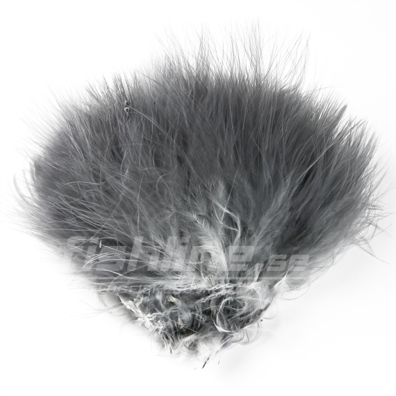 Marabou Strung - Shad Gray in the group Hooks & Terminal Tackle / Fly Tying / Fly Tying Material / Feathers & Capes / Other Feathers at Sportfiskeprylar.se (W-MB137)