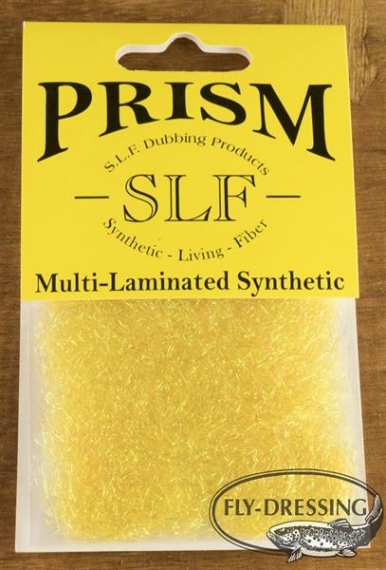 SLF-Prism Dubbing - Bright Yellow in the group Hooks & Terminal Tackle / Fly Tying / Fly Tying Material / Dubbing at Sportfiskeprylar.se (W-SLFP018)