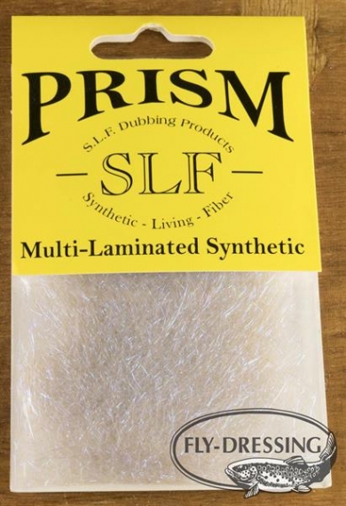 SLF-Prism Dubbing - Light Gray in the group Hooks & Terminal Tackle / Fly Tying / Fly Tying Material / Dubbing at Sportfiskeprylar.se (W-SLFP031)