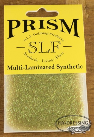 SLF-Prism Dubbing - Light Olive in the group Hooks & Terminal Tackle / Fly Tying / Fly Tying Material / Dubbing at Sportfiskeprylar.se (W-SLFP060)
