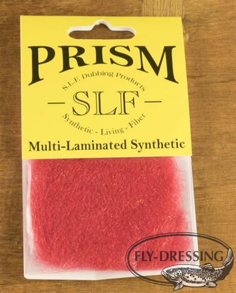 SLF-Prism Dubbing - Fluoro Red in the group Hooks & Terminal Tackle / Fly Tying / Fly Tying Material / Dubbing at Sportfiskeprylar.se (W-SLFP501)