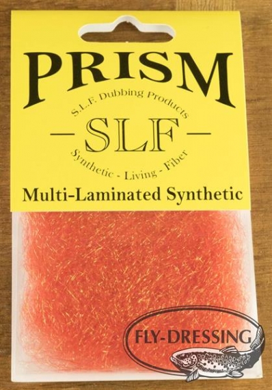 SLF-Prism Dubbing - Fluoro Orange in the group Hooks & Terminal Tackle / Fly Tying / Fly Tying Material / Dubbing at Sportfiskeprylar.se (W-SLFP503)