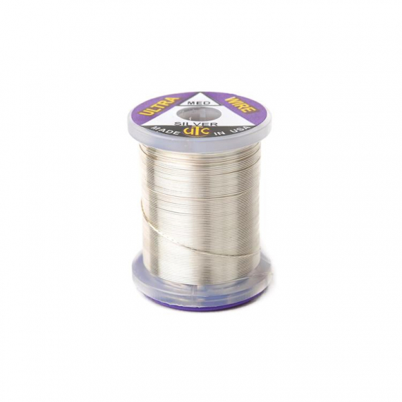 Ultra Wire ME - Silver in the group Hooks & Terminal Tackle / Fly Tying / Fly Tying Material / Tying Thread at Sportfiskeprylar.se (W-TSW2252)