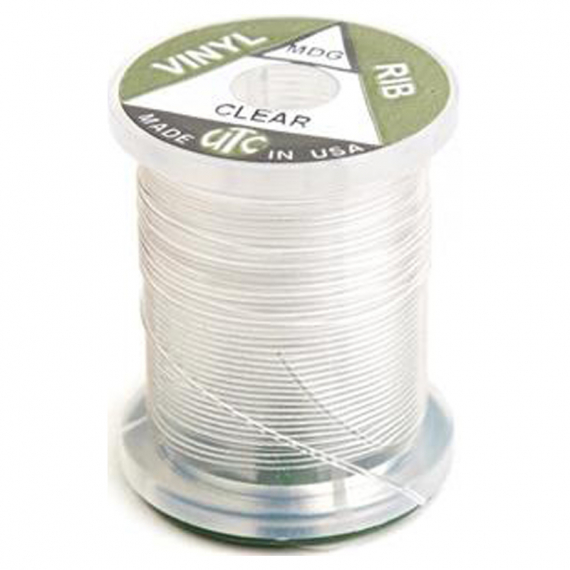 Vinyl D Rib, Midge - Clear | Sportfishtackle.com
