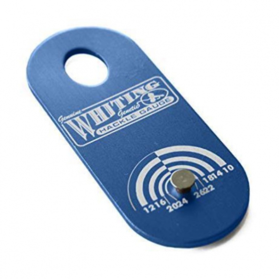 Whiting W-100 Hackle Gauge in the group Hooks & Terminal Tackle / Fly Tying / Fly Tying Tools / Hackle Pliers at Sportfiskeprylar.se (W100Br)