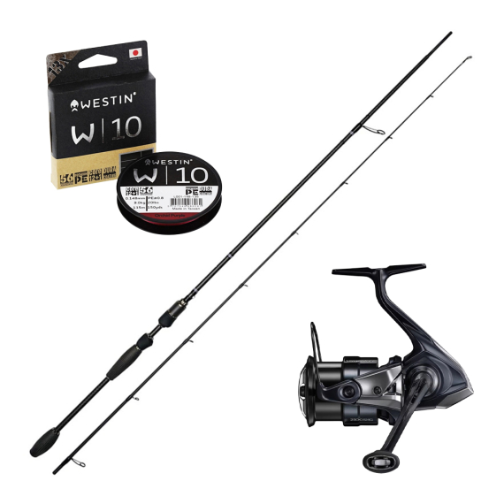 Westin W10 Finesse T&C & Vanquish FA Competition Edition Combo in the group Combos / Spinning Combos / Perch Spinning Set at Sportfiskeprylar.se (W10FINESSETCCOMBO)