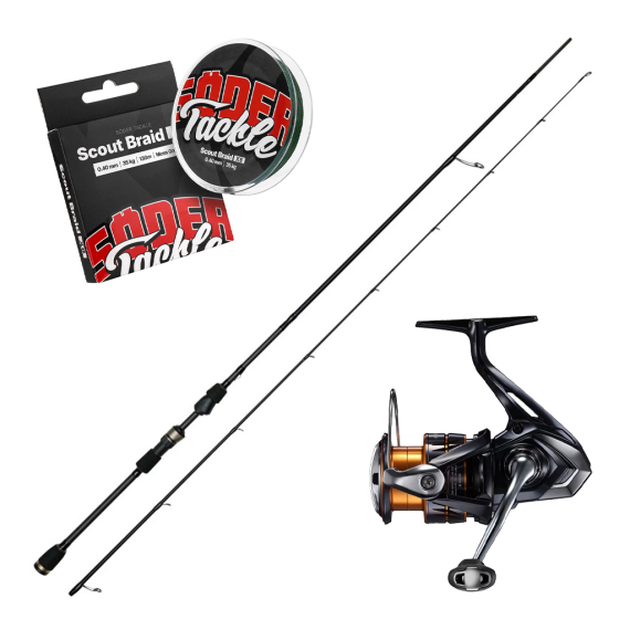 Westin W3 Finesse T&C & Nexave FJ Combo 7\'6\'\' 5-15g in the group Combos / Spinning Combos / Perch Spinning Set at Sportfiskeprylar.se (W360-0762-MLNEXSET)