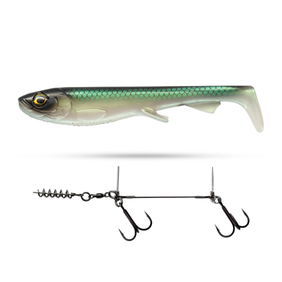 Wolfcreek Shad 25 Stinger Combo in the group Lures / Softbaits / Pike Softbaits at Sportfiskeprylar.se (WC25STINGER)