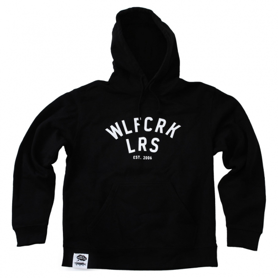 Wolfcreek Lures Logo Hoodie, Black in the group Clothes & Shoes / Clothing / Sweaters / Hoodies at Sportfiskeprylar.se (WCL-05-HOOD-03-BLKr)